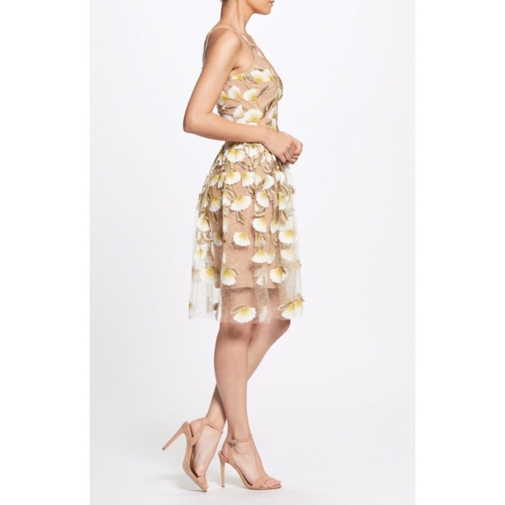 Dress the Population Betsy Floral Dress Size L - Picture 2 of 7